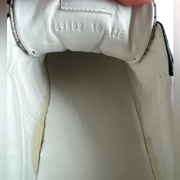 Authentic Men’s Gucci Leather Trainers - Picture 6 of 7